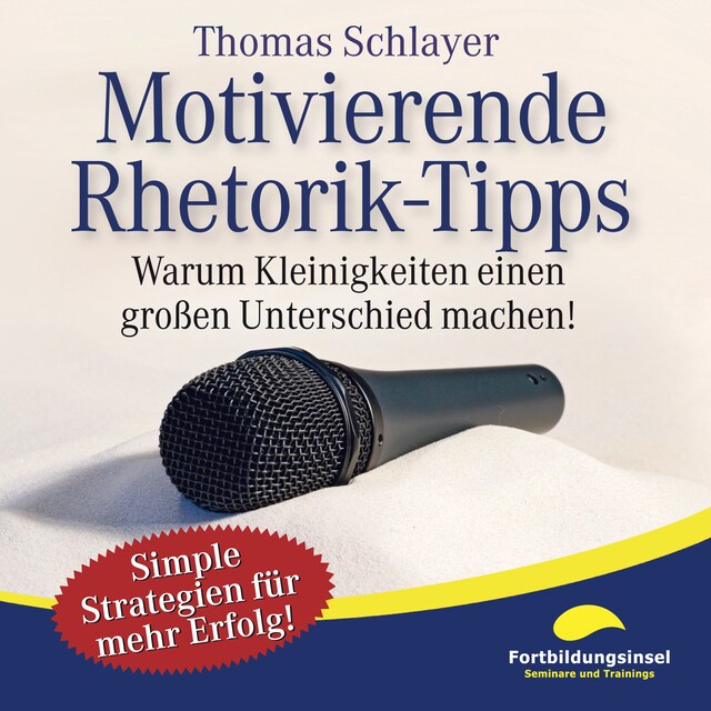 Buchcover für Motivierende Rhetorik-Tipps