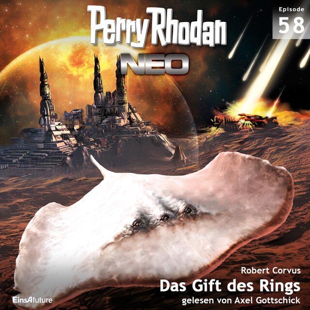 Book cover for Perry Rhodan Neo 58: Das Gift des Rings