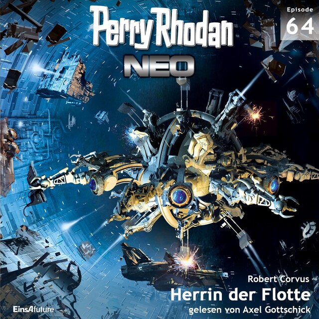 Portada de libro para Perry Rhodan Neo 64: Herrin der Flotte