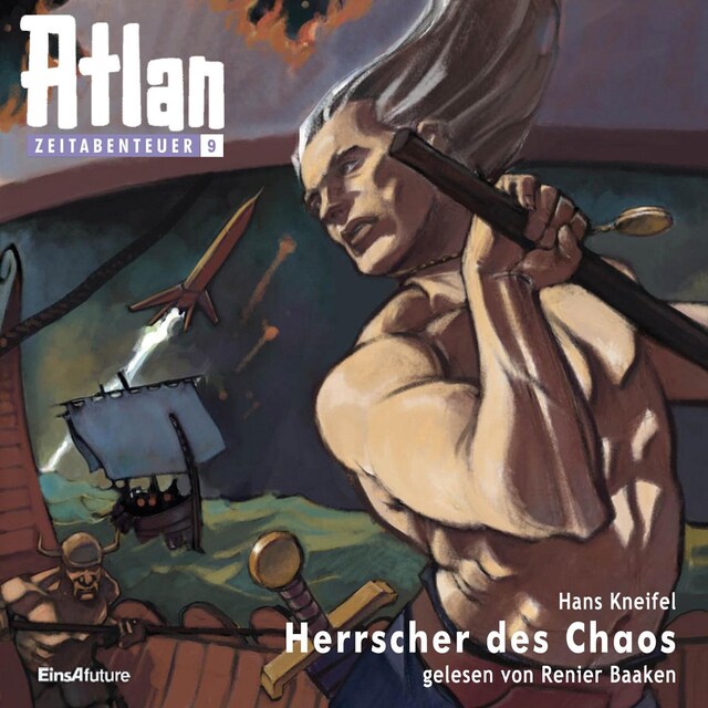 Okładka książki dla Atlan Zeitabenteuer 09: Herrscher des Chaos