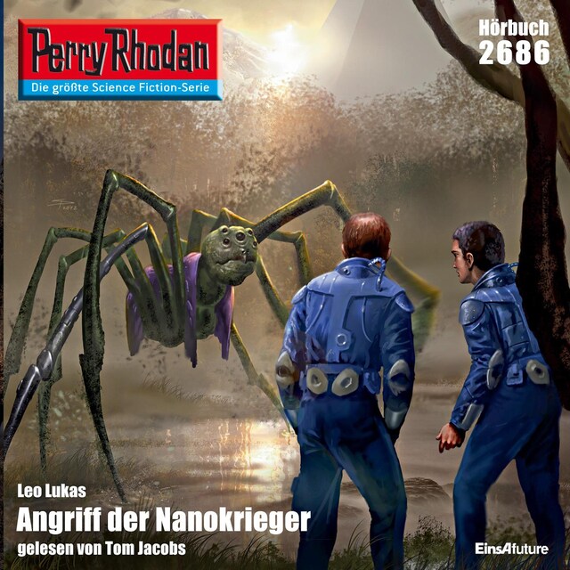 Kirjankansi teokselle Perry Rhodan 2686: Angriff der Nanokrieger