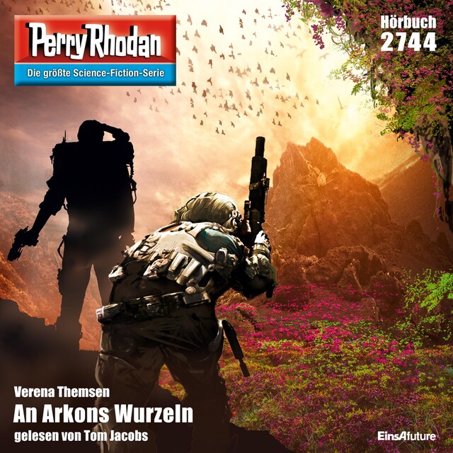 Boekomslag van Perry Rhodan 2744: An Arkons Wurzeln