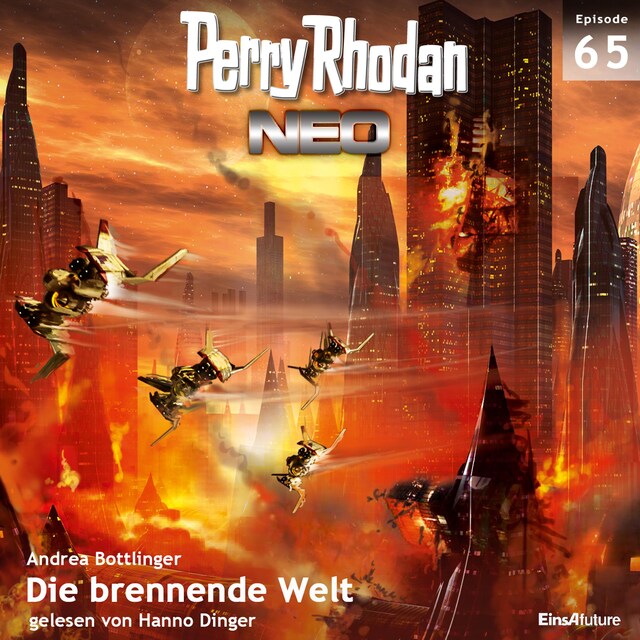 Book cover for Perry Rhodan Neo 65: Die brennende Welt