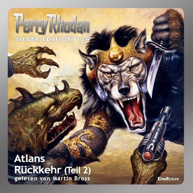 Kirjankansi teokselle Perry Rhodan Silber Edition 124: Atlans Rückkehr (Teil 2)