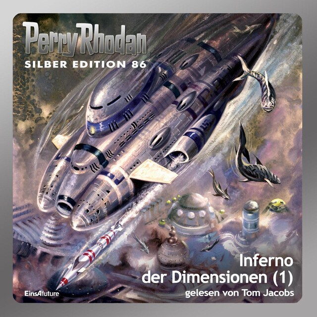Okładka książki dla Perry Rhodan Silber Edition 86: Inferno der Dimensionen (Teil 1)