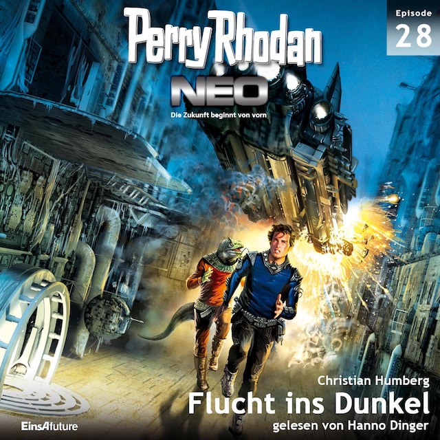 Boekomslag van Perry Rhodan Neo 28: Flucht ins Dunkel