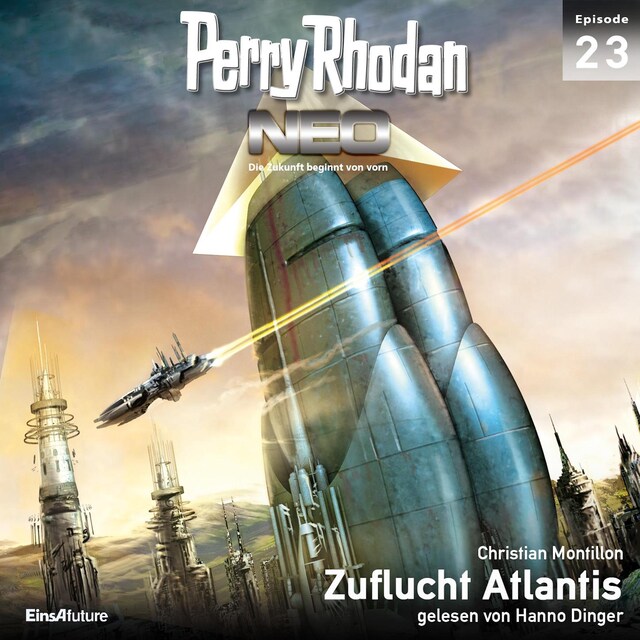 Book cover for Perry Rhodan Neo 23: Zuflucht Atlantis