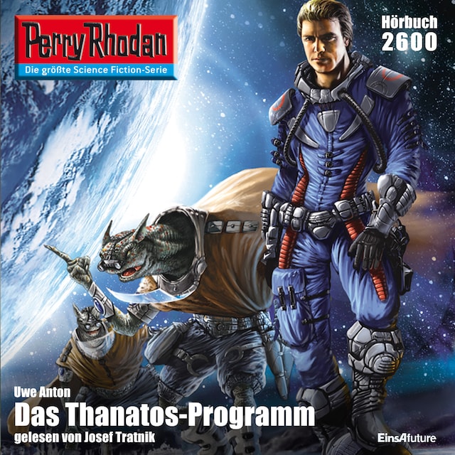 Kirjankansi teokselle Perry Rhodan 2600: Das Thanatos-Programm - kostenlos