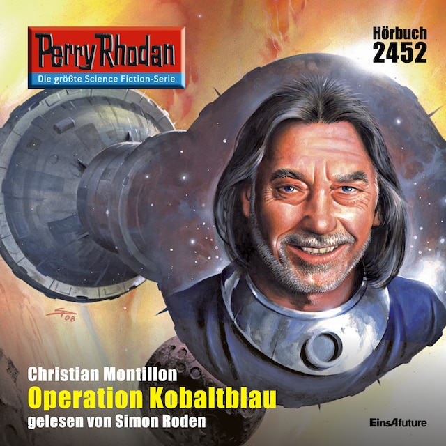 Book cover for Perry Rhodan 2452: Operation Kobaltblau