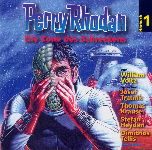 Boekomslag van Perry Rhodan Hörspiel 01: Die Zone des Schreckens