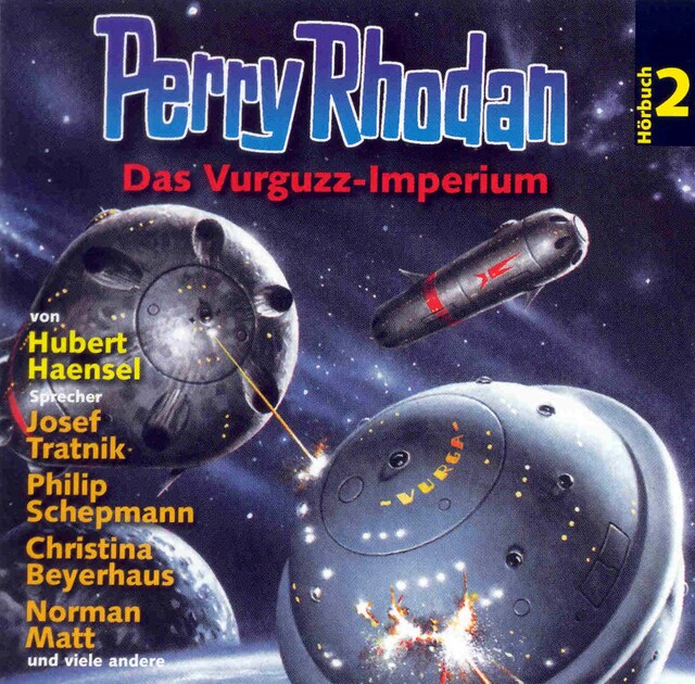 Book cover for Perry Rhodan Hörspiel 02: Das Vurguzz-Imperium