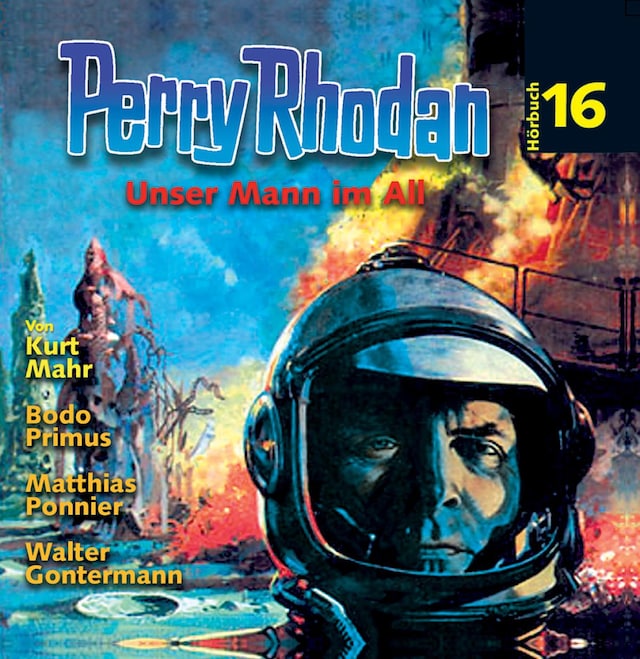 Couverture de livre pour Perry Rhodan Hörspiel 16: Unser Mann im All