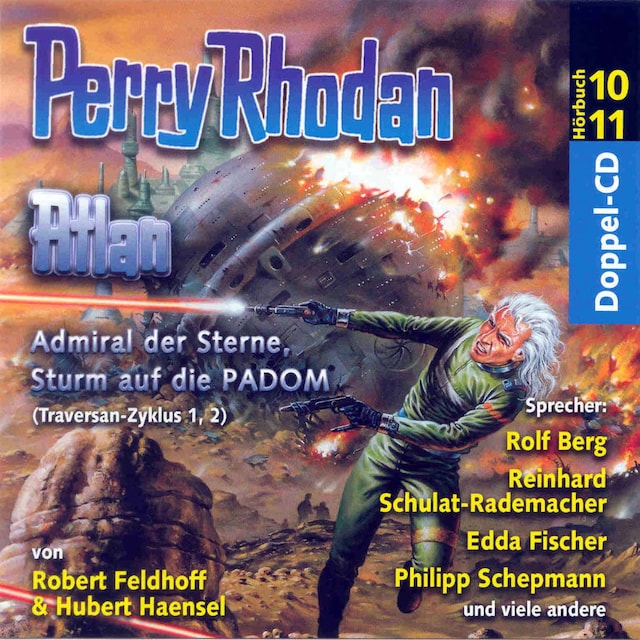 Couverture de livre pour Atlan Traversan-Zyklus 01/02: Admiral der Sterne / Sturm auf die PADOM