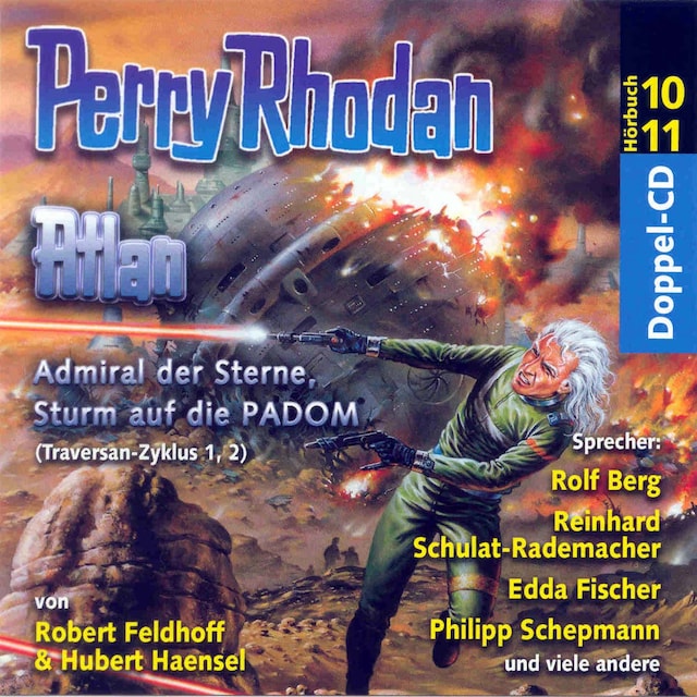 Buchcover für Atlan Traversan-Zyklus 01/02: Admiral der Sterne / Sturm auf die PADOM