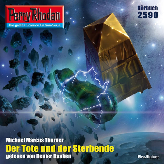 Book cover for Perry Rhodan 2590: Der Tote und der Sterbende