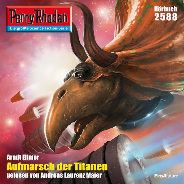 Book cover for Perry Rhodan 2588: Aufmarsch der Titanen