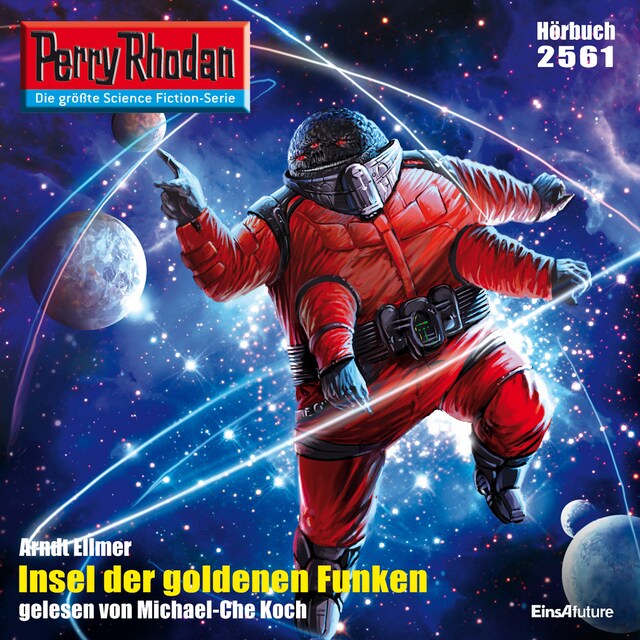 Book cover for Perry Rhodan 2561: Insel der goldenen Funken