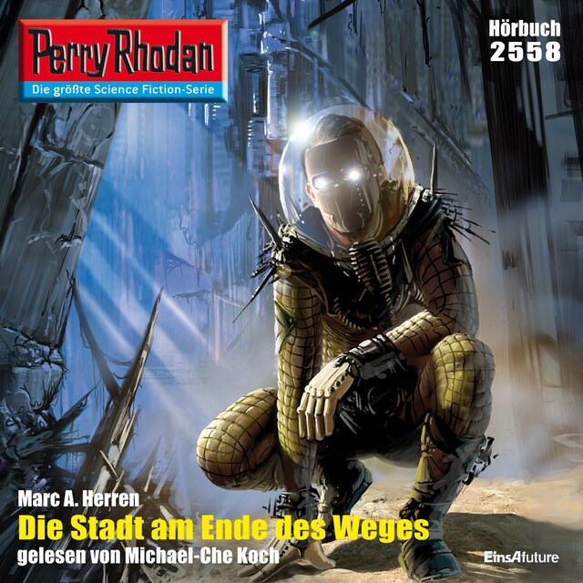 Portada de libro para Perry Rhodan 2558: Die Stadt am Ende des Weges