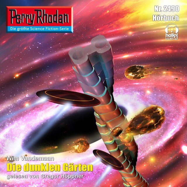 Buchcover für Perry Rhodan 2490: Die dunklen Gärten