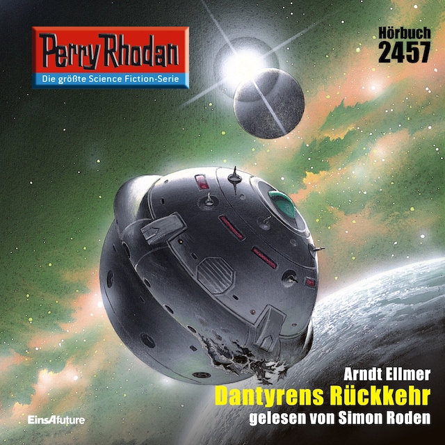 Book cover for Perry Rhodan 2457: Dantyrens Rückkehr