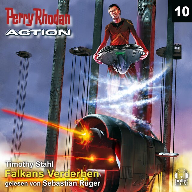 Book cover for Perry Rhodan Action 10: Falkans Verderben