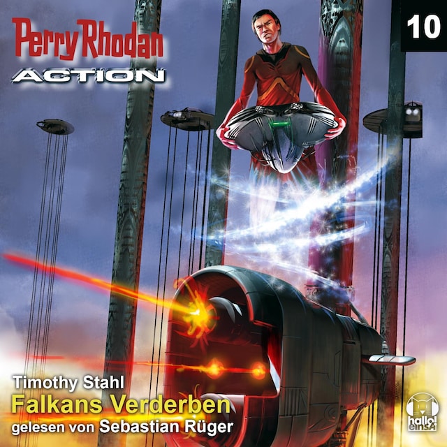 Buchcover für Perry Rhodan Action 10: Falkans Verderben