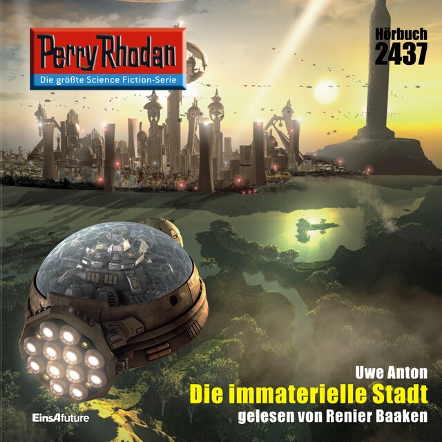 Book cover for Perry Rhodan 2437: Die immaterielle Stadt