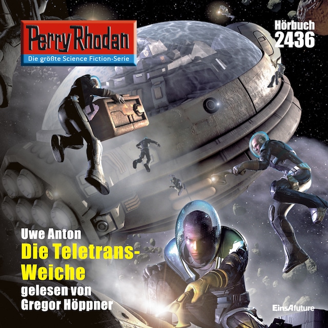 Book cover for Perry Rhodan 2436: Die Teletrans-Weiche
