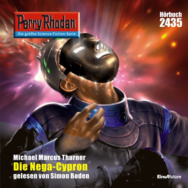 Book cover for Perry Rhodan 2435: Die Nega-Cypron