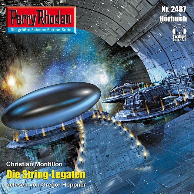 Book cover for Perry Rhodan 2487: Die String-Legaten