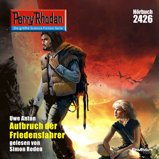 Book cover for Perry Rhodan 2426: Aufbruch der Friedensfahrer