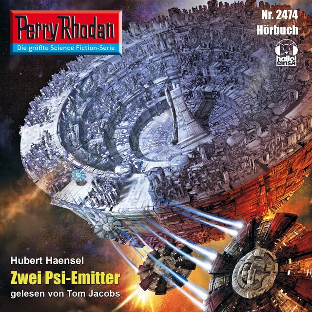 Book cover for Perry Rhodan 2474: Zwei Psi-Emitter