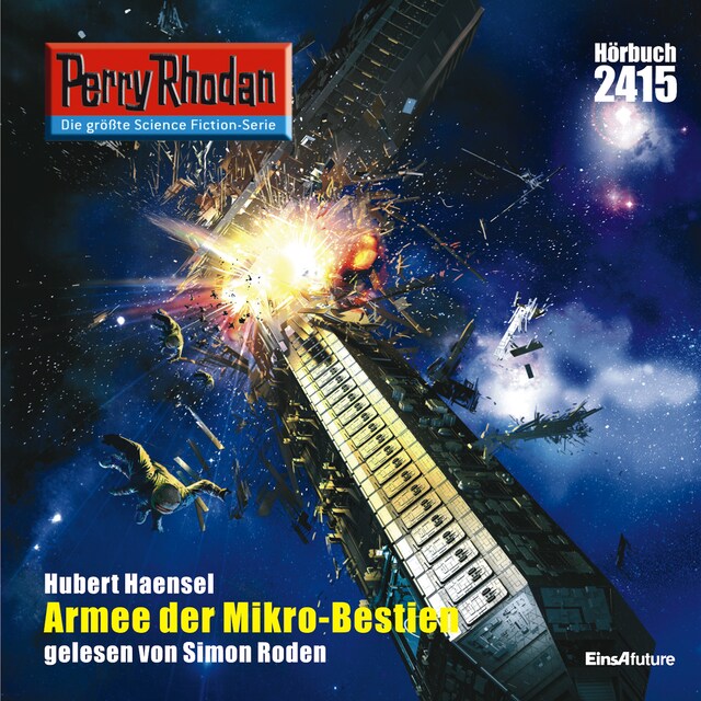Book cover for Perry Rhodan 2415: Armee der Mikro-Bestien