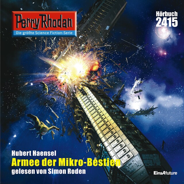 Bogomslag for Perry Rhodan 2415: Armee der Mikro-Bestien