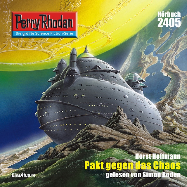 Copertina del libro per Perry Rhodan 2405: Pakt gegen das Chaos