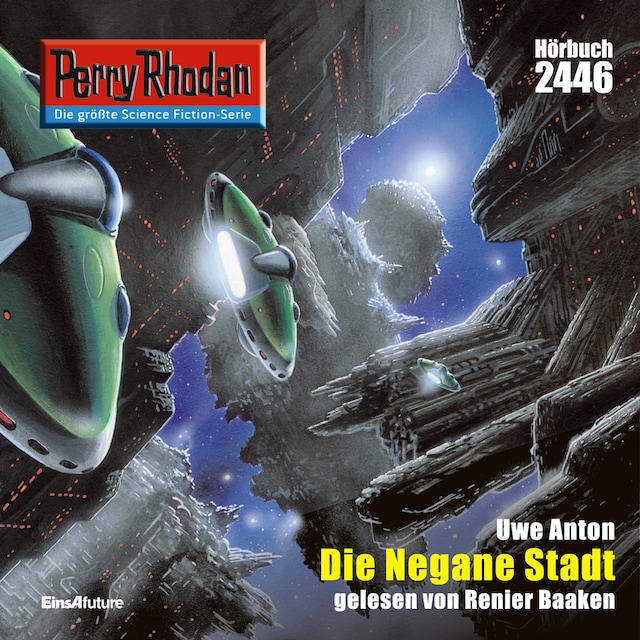 Buchcover für Perry Rhodan 2446: Die Negane Stadt