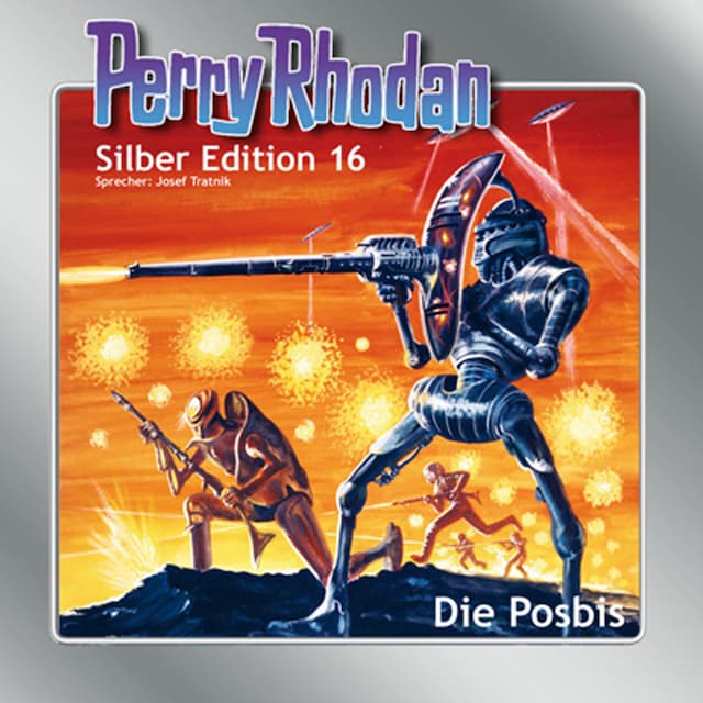 Kirjankansi teokselle Perry Rhodan Silber Edition 16: Die Posbis