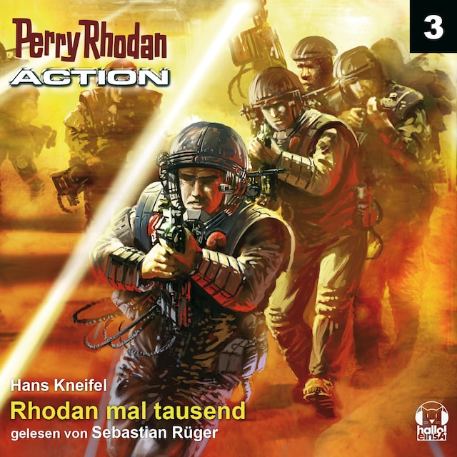 Book cover for Perry Rhodan Action 03: Rhodan mal tausend