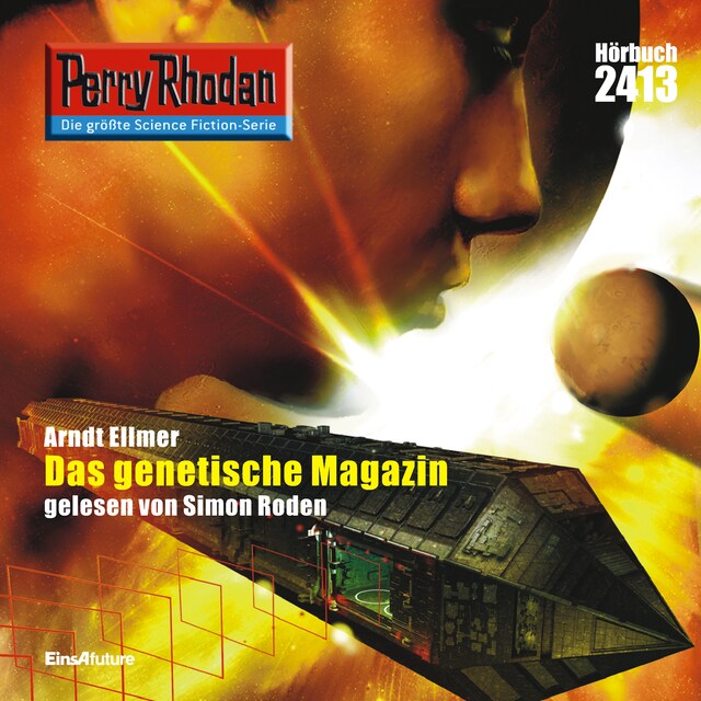 Book cover for Perry Rhodan 2413: Das Genetische Magazin