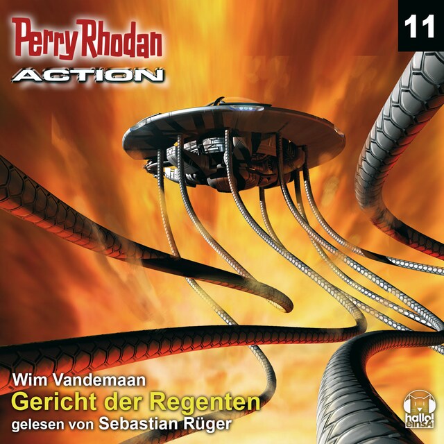 Bogomslag for Perry Rhodan Action 11: Gericht der Regenten