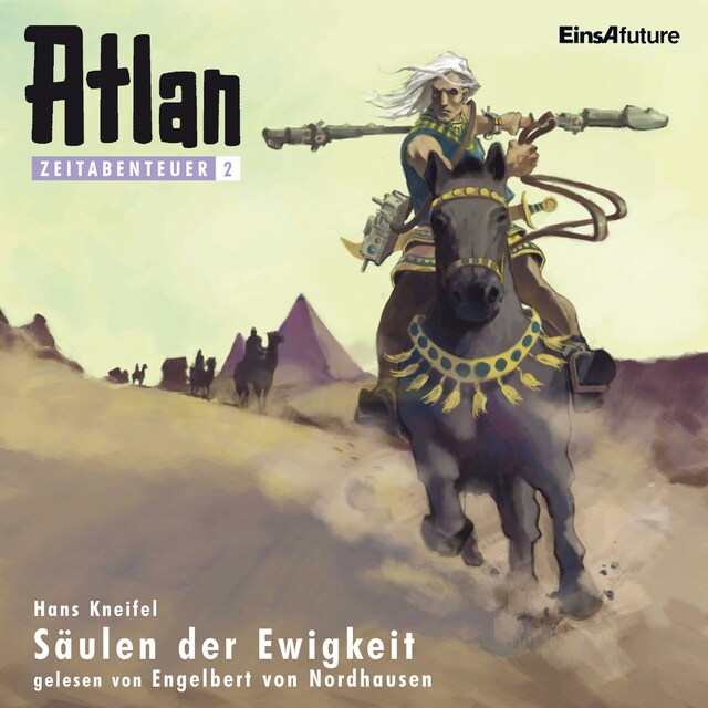 Copertina del libro per Atlan Zeitabenteuer 02: Säulen der Ewigkeit