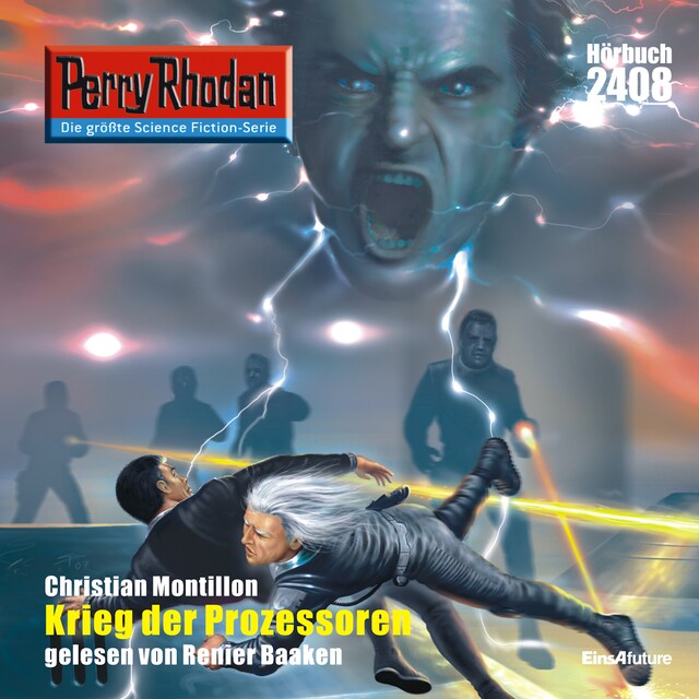 Book cover for Perry Rhodan 2408: Krieg der Prozessoren