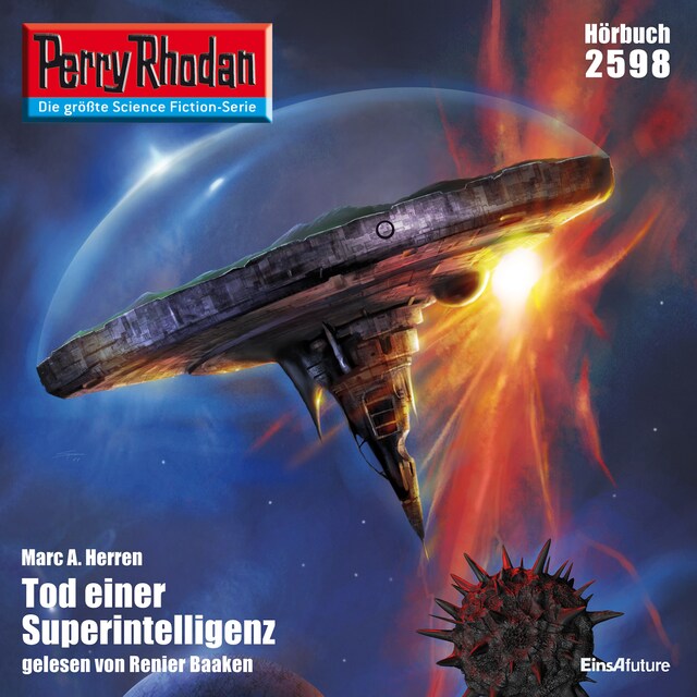 Book cover for Perry Rhodan 2598: Tod einer Superintelligenz