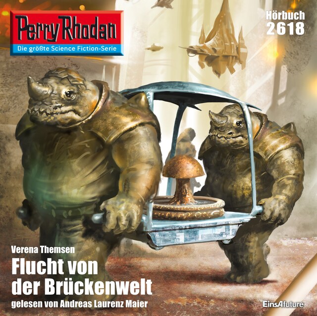 Portada de libro para Perry Rhodan 2618: Flucht von der Brückenwelt