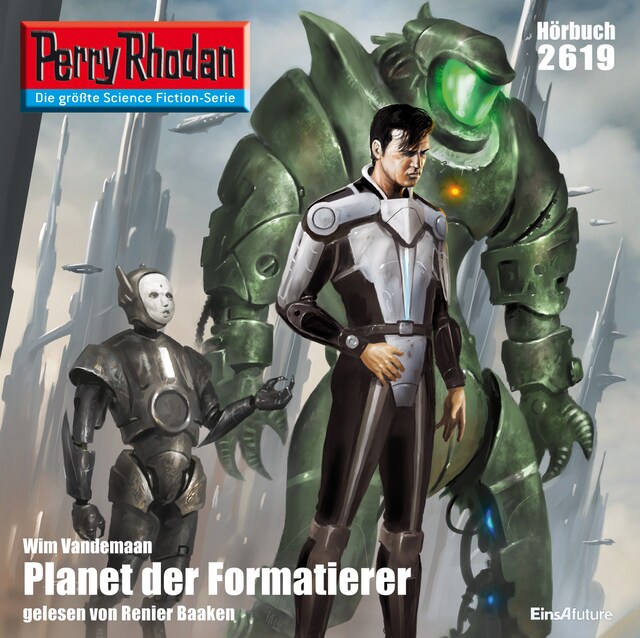Book cover for Perry Rhodan 2619: Planet der Formatierer