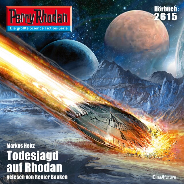 Book cover for Perry Rhodan 2615: Todesjagd auf Rhodan