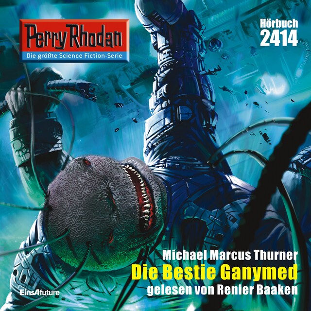 Book cover for Perry Rhodan 2414: Die Bestie Ganymed