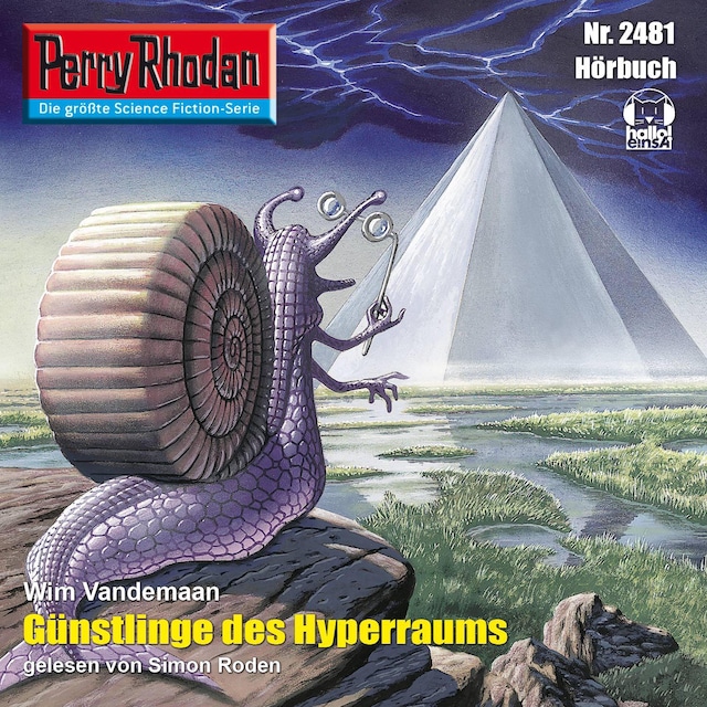 Book cover for Perry Rhodan 2481: Günstlinge des Hyperraums