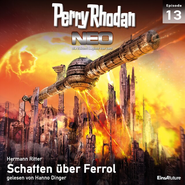 Buchcover für Perry Rhodan Neo 13: Schatten über Ferrol