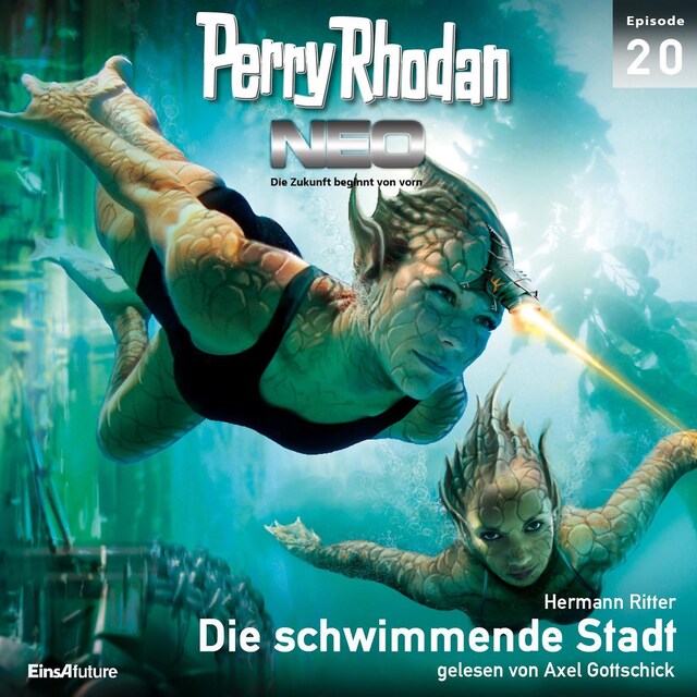 Book cover for Perry Rhodan Neo 20: Die schwimmende Stadt